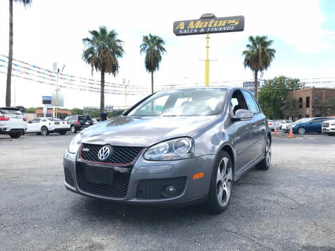 2007 Volkswagen GTI for sale at A MOTORS SALES AND FINANCE - 5630 San Pedro Ave in San Antonio TX