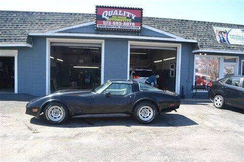 1981 Chevrolet Corvette for sale at Quality Pre-Owned Automotive in Cuba MO