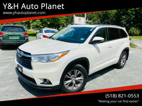 2014 Toyota Highlander for sale at Y&H Auto Planet in Rensselaer NY