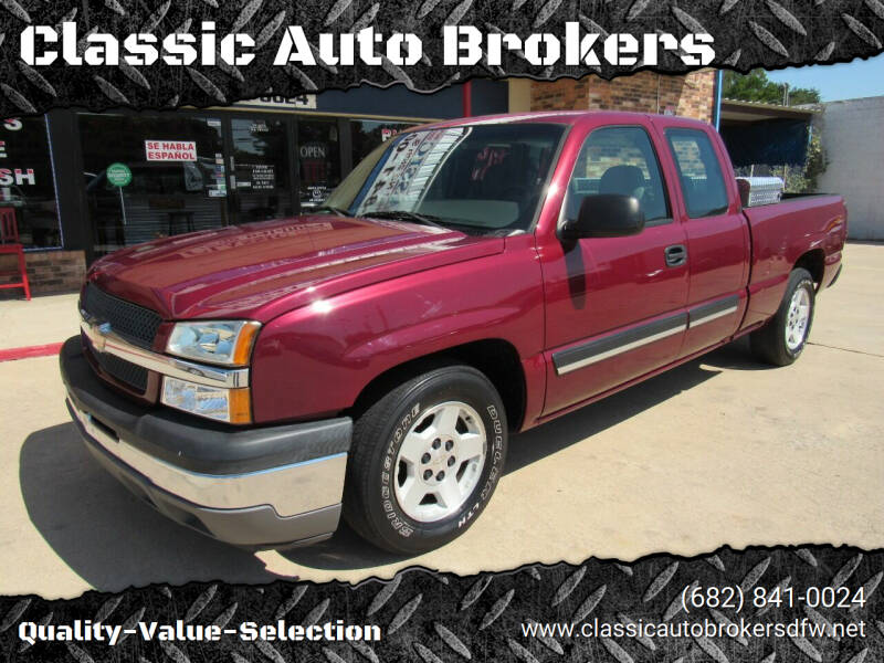 2005 Chevrolet Silverado 1500 for sale at Classic Auto Brokers in Haltom City TX