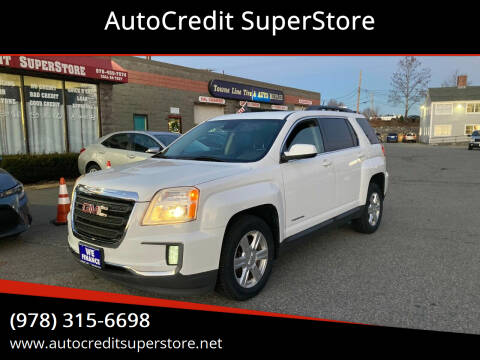 2016 GMC Terrain for sale at AutoCredit SuperStore in Lowell MA