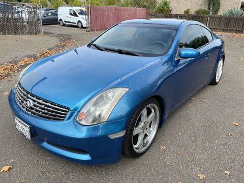 2003 Infiniti G35 for sale at C. H. Auto Sales in Citrus Heights CA