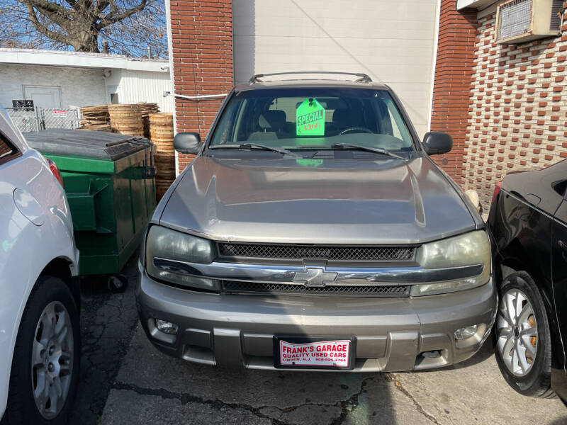 2002 Chevrolet TrailBlazer for sale at Frank's Garage in Linden NJ