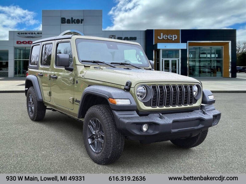 2025 Jeep Wrangler for sale at Baker Chrysler Dodge Jeep Ram in Lowell MI