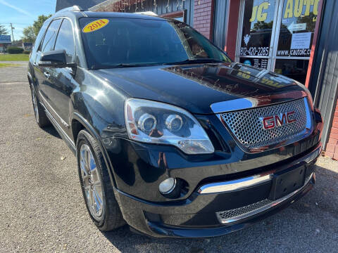 2012 GMC Acadia for sale at JC Auto Sales,LLC in Brazil IN