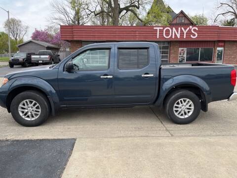 2016 Nissan Frontier for sale at Tonys Car Sales in Richmond IN