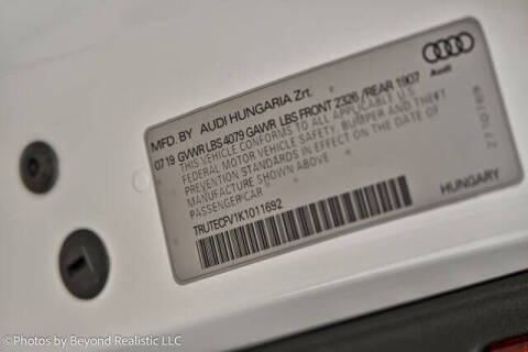 2019 Audi TT 2.0T quattro