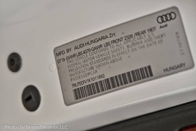 2019 Audi TT 2.0T quattro