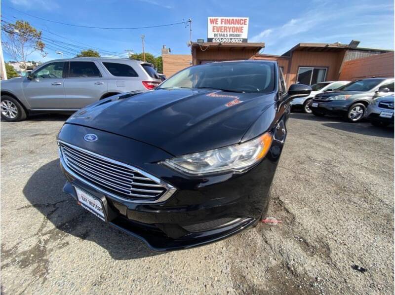 2017 Ford Fusion Hybrid for sale at SF Bay Motors in Daly City CA