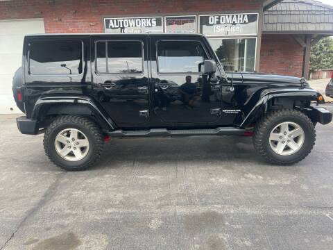 2012 Jeep Wrangler Unlimited for sale at AUTOWORKS OF OMAHA INC in Omaha NE