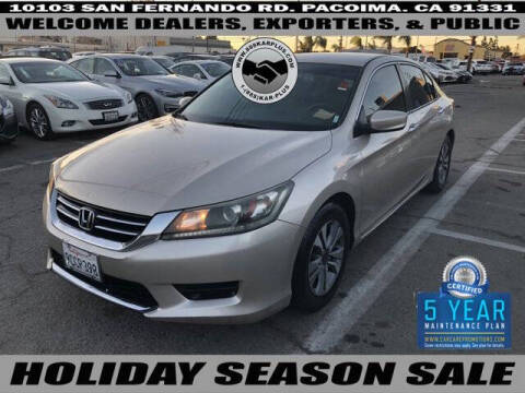 2014 Honda Accord for sale at Karplus Warehouse in Pacoima CA