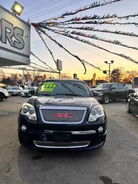 2012 GMC Acadia for sale at Zor Ros Motors Inc. in Melrose Park IL