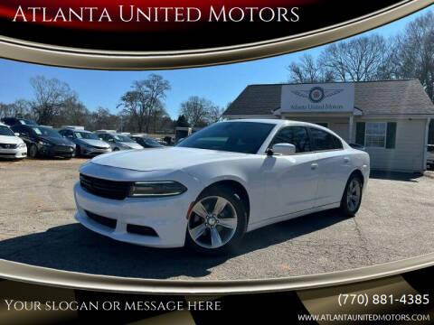 2016 Dodge Charger for sale at Atlanta United Motors in Jefferson GA