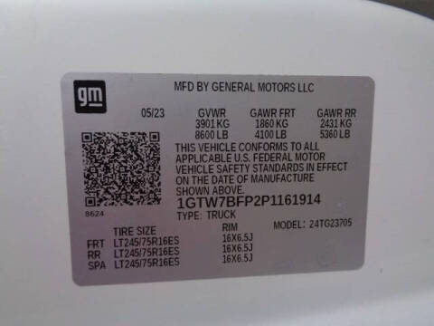 2023 GMC Savana 2500