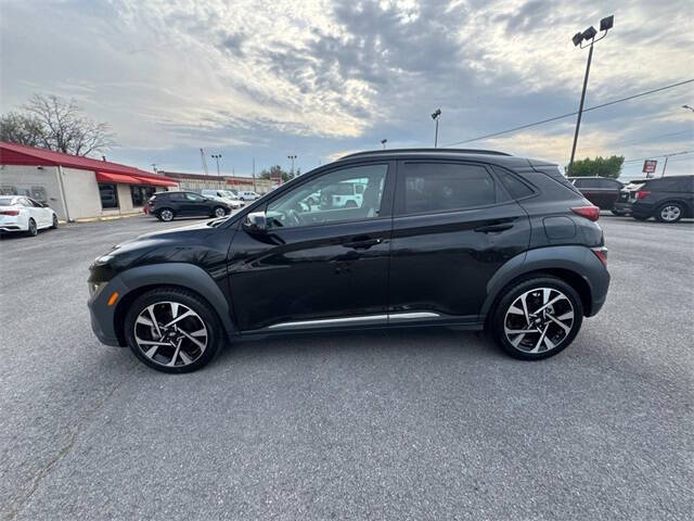 Used 2023 Hyundai Kona Limited with VIN KM8K53A3XPU974507 for sale in Columbia, TN