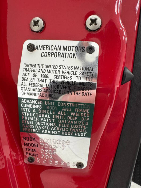1970 AMC AMX