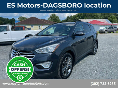2015 Hyundai Santa Fe for sale at ES Motors-DAGSBORO location in Dagsboro DE