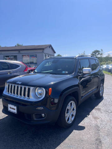 2016 Jeep Renegade for sale at Rinaldi Auto Sales Inc in Taylor PA