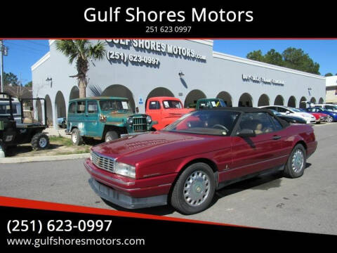 1993 Cadillac Allante for sale at Gulf Shores Motors in Gulf Shores AL