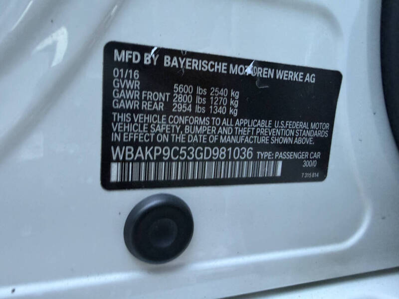 2016 BMW 5 Series 550i xDrive