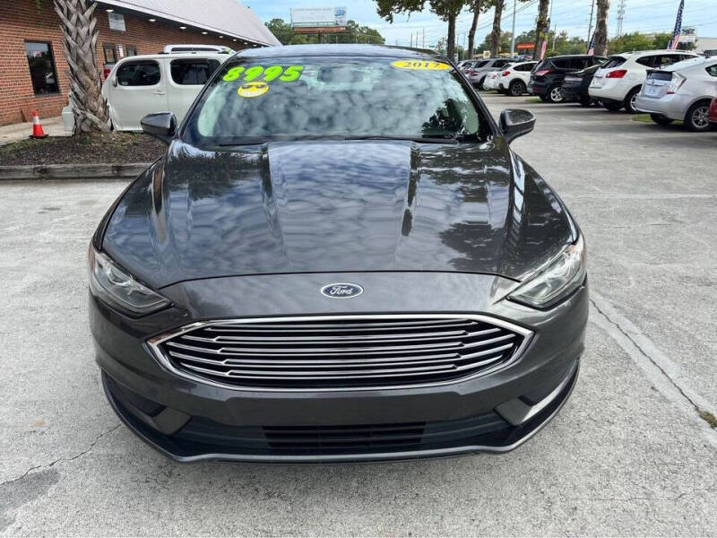 Used 2017 Ford Fusion SE with VIN 3FA6P0HD7HR410776 for sale in Wilmington, NC