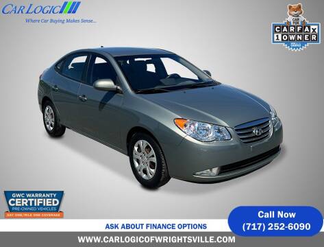 2010 Hyundai Elantra for sale at Car Logic of Wrightsville in Wrightsville PA