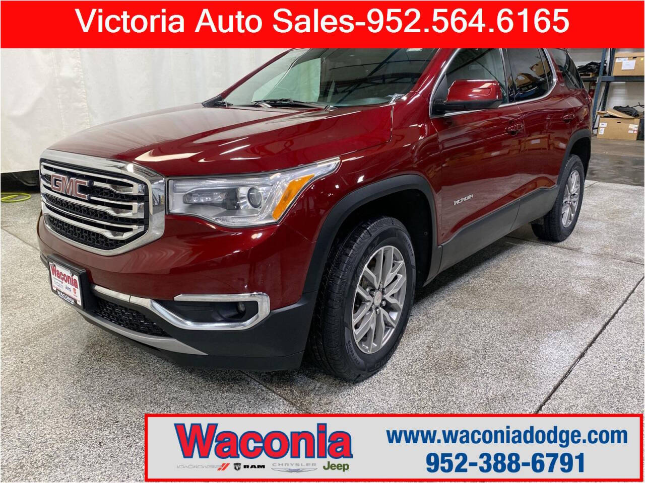 2018 GMC Acadia for sale at Victoria Auto Sales in Victoria, MN