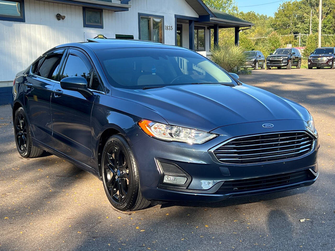 2019 Ford Fusion for sale at Spartan Elite Auto Group LLC in Lansing, MI