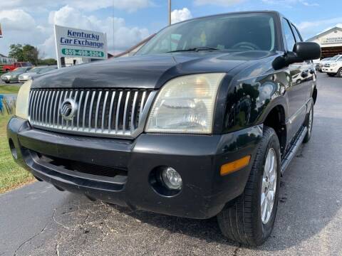 2004 Mercury Mountaineer for sale at Kentucky Car Exchange in Mount Sterling KY