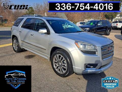 2013 GMC Acadia for sale at Auto Network of the Triad in Walkertown NC