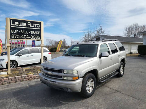 2004 Chevrolet Tahoe for sale at Lewis Auto in Mountain Home AR