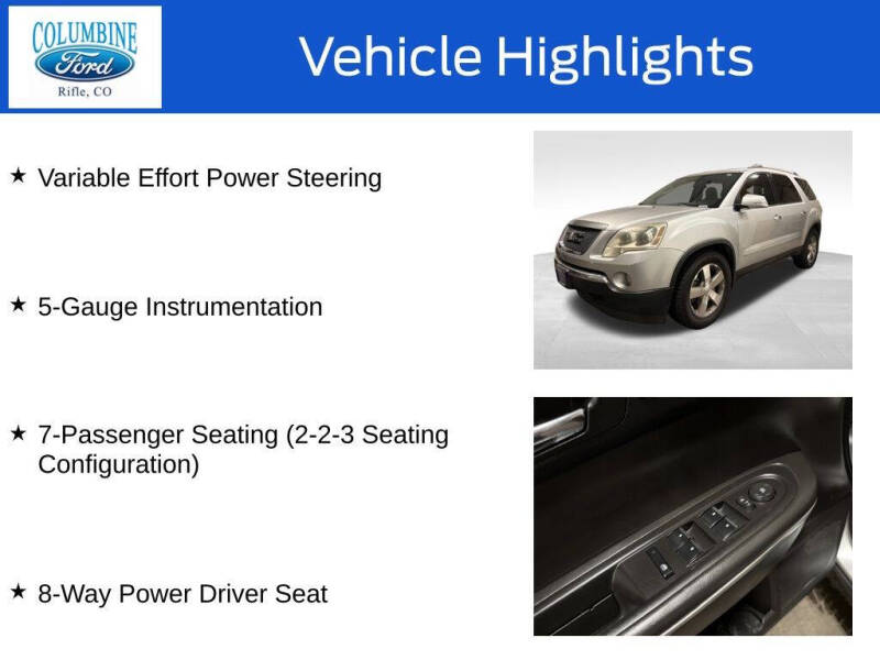 2010 GMC Acadia SLT-1