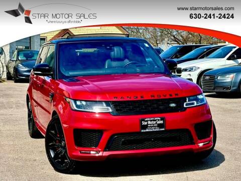 2019 Land Rover Range Rover Sport for sale at Star Motor Sales in Downers Grove IL