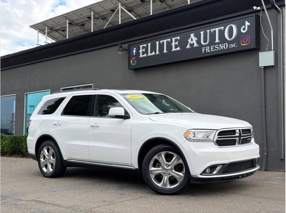 White 2015 Dodge Durango Limited Limited 4dr SUV 1
