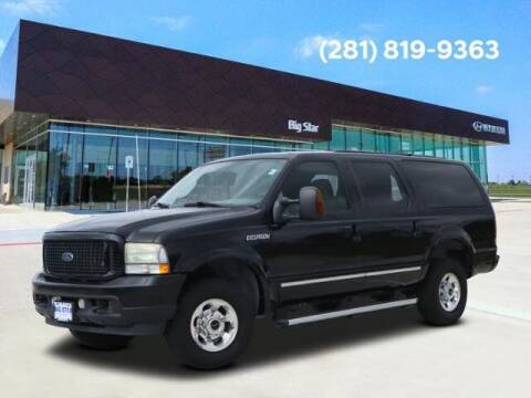 2004 Ford Excursion for sale at BIG STAR CLEAR LAKE - USED CARS in Houston TX