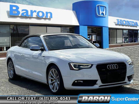2015 Audi A5 for sale at Baron Super Center in Patchogue NY