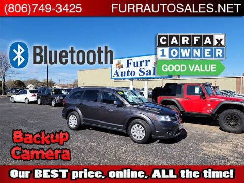 2019 Dodge Journey for sale at FURR AUTO SALES in Lubbock TX