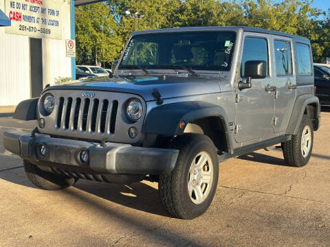 2017 Jeep Wrangler Unlimited Sport