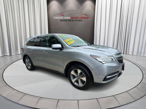 2016 Acura MDX for sale at Credit One Auto Group inc in Joliet IL