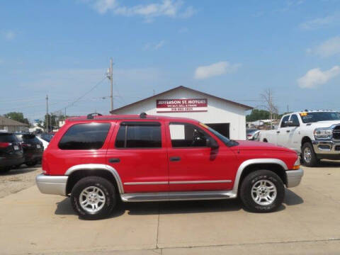 2003 Dodge Durango for sale at Jefferson St Motors in Waterloo IA