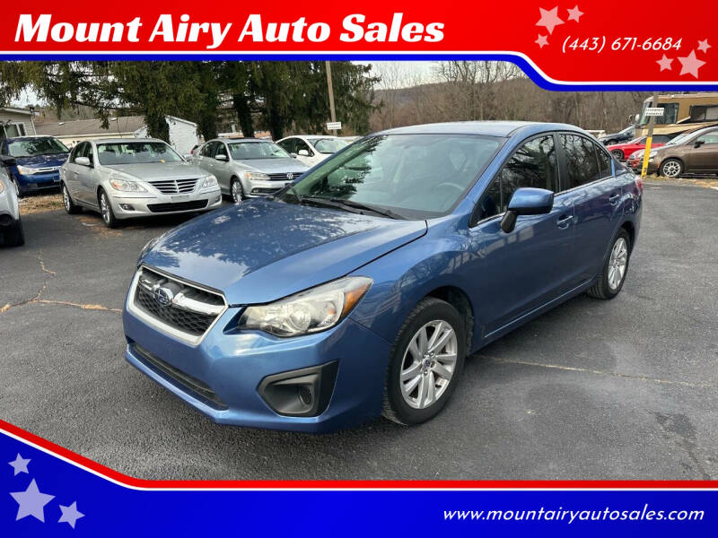 2016 Subaru Impreza 2.0i Premium