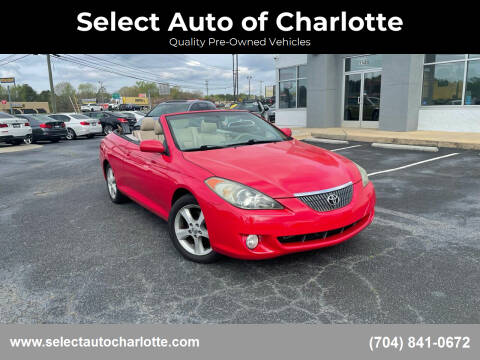 2006 Toyota Camry Solara for sale at Select Auto of Charlotte in Matthews NC