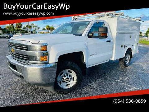 2015 Chevrolet Silverado 2500HD for sale at BuyYourCarEasyWp in West Park FL