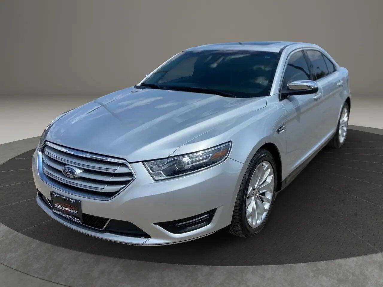 Silver 2017 Ford Taurus Limited Limited 4dr Sedan 2