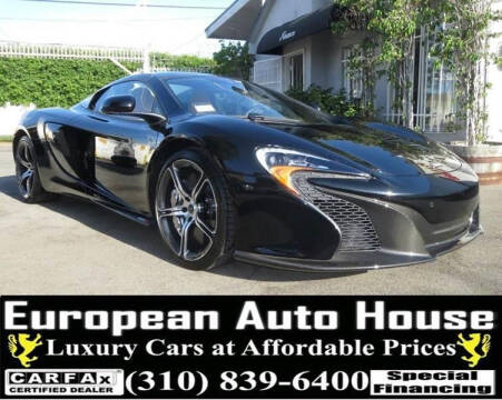 2015 McLaren 650S Spider