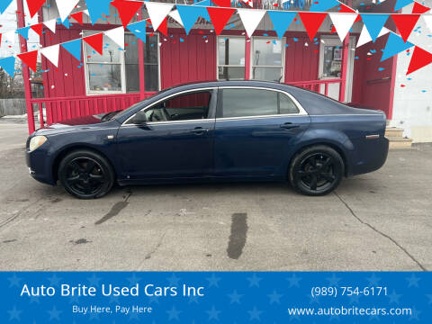 2008 Chevrolet Malibu for sale at Auto Brite Used Cars Inc in Saginaw MI