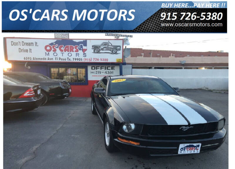 2005 Ford Mustang for sale at Os'Cars Motors in El Paso TX