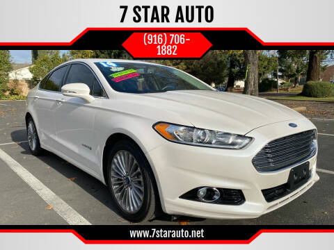 2014 Ford Fusion Hybrid for sale at 7 STAR AUTO in Sacramento CA