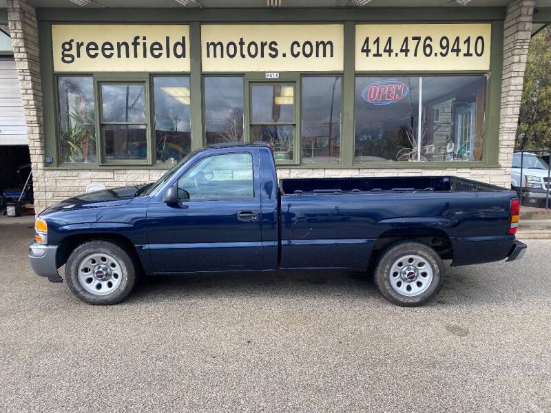2007 GMC Sierra 1500 Classic for sale at GREENFIELD MOTORS in Milwaukee WI