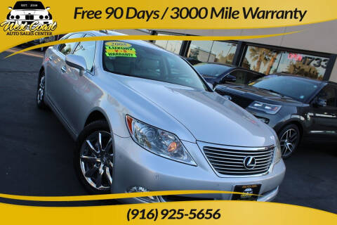2008 Lexus LS 460 for sale at West Coast Auto Sales Center in Sacramento CA